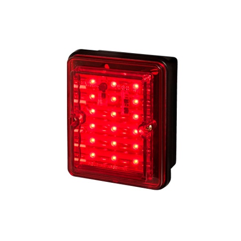 FARO TRASERO LED BAIML  1620 BIVOLTAJE  BIPOLAR ROJO 